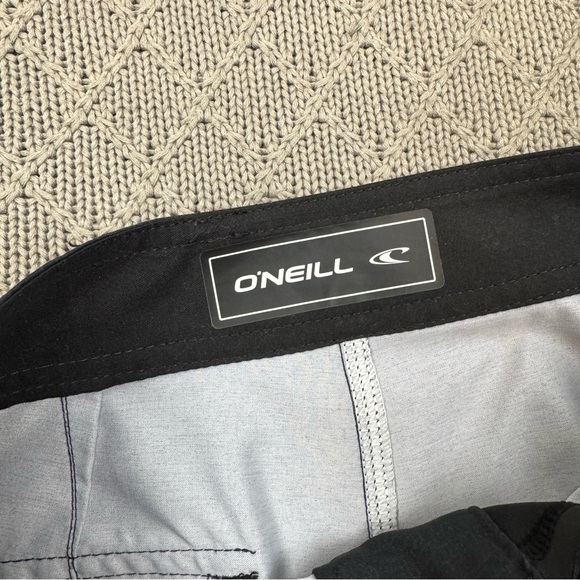 O'Neill Boys Youth Aqua and Brown Board Shorts 24/8 - Picture 8 of 13